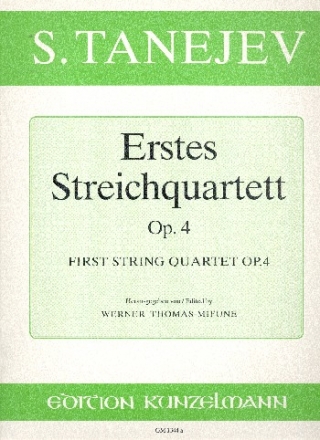 Streichquartett Nr.1 op.4  Stimmen