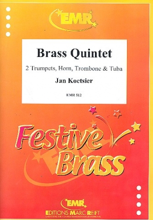 Brass Quintet op.65  fr 2 Trompeten, Horn (F), Posaune und Ttuba Partitur und Stimmen