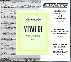 Violinkonzert G-Dur op.3,3 Cd mit der Begleitung zur Solostimme