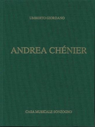 Andrea Chnier Klavierauszug (it) Einband kartoniert