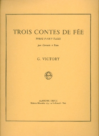 3 contes de fee pour clarinette et piano