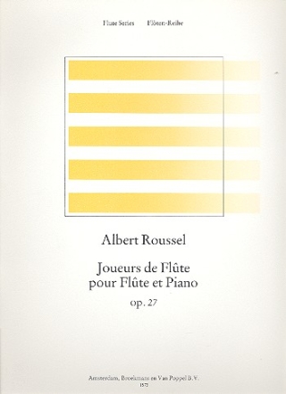 Joueurs de flte op.27 pour flte et piano