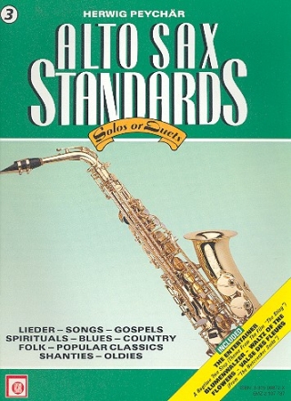 Alto Sax Standards Band 3 Solos or duets