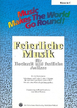 Feierliche Musik Band 1 fr flexible Ensemble Bass/E-Bass/Kontrabass