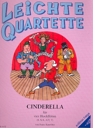 Cinderella Leichte Quartette fr 4 Blockflten (SSAT)