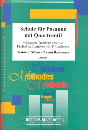 Schule fr Posaune mit Quartventil (dt/en/fr) 