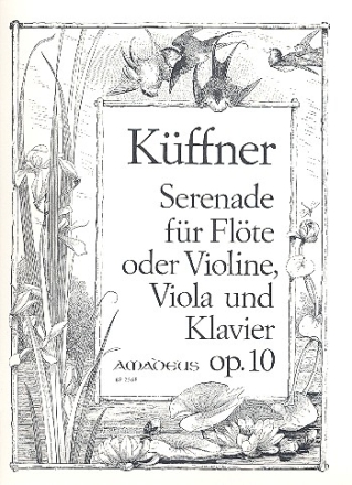 Serenade op.10 fr Flte (Violine), Viola und Klavier