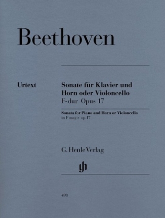 Sonate F-Dur op.17 fr Horn (Violoncello) und Klavier