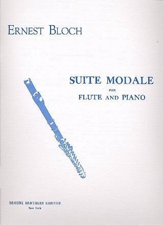 Suite modale for flute and piano