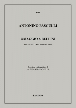 Omaggio a Bellini Duetto per corno inglese e arpa