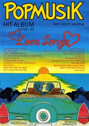 Popmusik Hit-Album Super 20 Love Songs