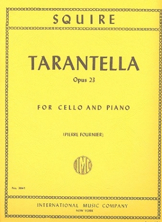 Tarantella op.23 for cello and piano