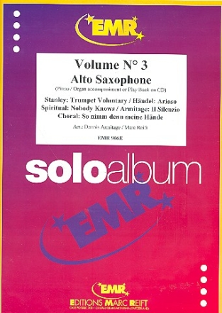 Solo-Album Band 3 fr Altsaxophon mit Klavier- / Orgel-begleitung