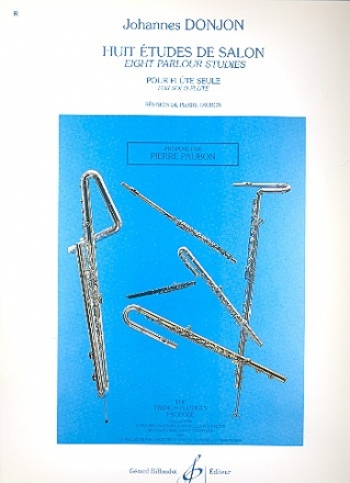8 tudes de salon  pour flute seule
