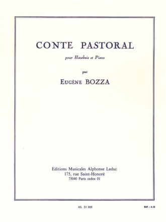 Conte pastoral pour hautbois et piano