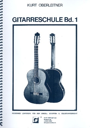 Gitarrenschule Band 1 Modernes Lehrwerk fr den Einzel-, Gruppen- und Selbstunterricht