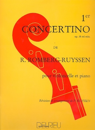 Concertino mi mineur no.1 op.38 pour violoncelle et piano