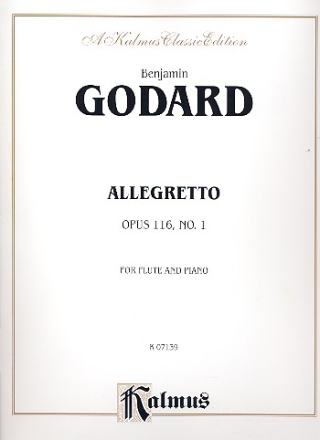 Allegretto op.116 for flute and piano