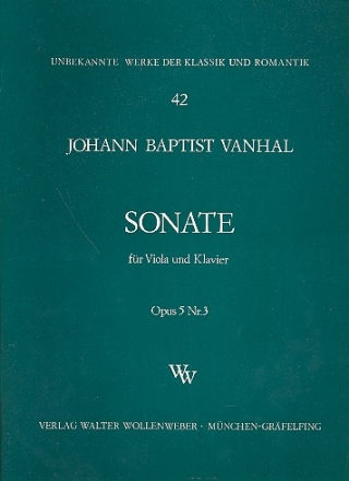 Sonate op.5,3 für Viola und Klavier