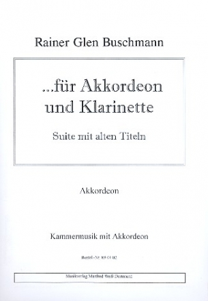 Fr Akkordeon und Klarinette 5 Stcke fr die Oberstufe