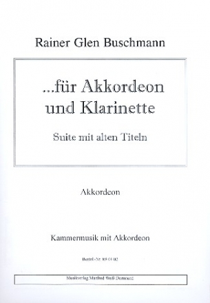 Fr Akkordeon und Klarinette 5 Stcke fr die Oberstufe