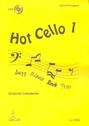 Hot Cello Band 1 (+CD) 16 leichte Stcke mit Lehrerstimme