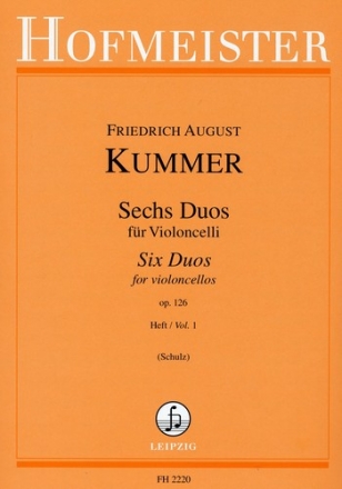 6 Duos op.126 Band 1 (Nr.1-3) fr 2 Violoncelli Spielpartitur