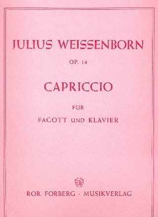 Capriccio op.14 fr Fagott und Klavier