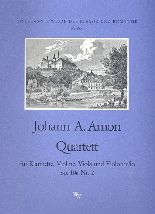 Quartett op.106,2 fr Klarinette und Streichtrio, Stimmen