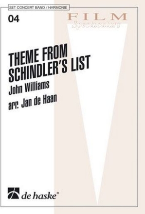Theme from Schindler's List FUER BLASORCHESTER HAAN DE, JAN, ED.