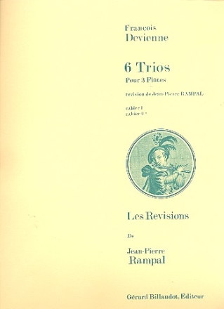 6 trios vol.2 (nos.4-6) pour 3 fltes