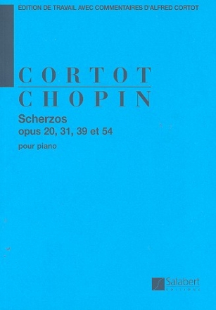 Scherzos op.20,31,39,54  pour piano