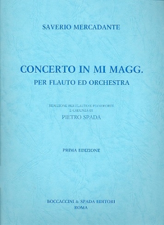 Concerto in mi maggiore per flauto e pianoforte