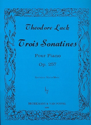 3 sonatines op.257  pour piano