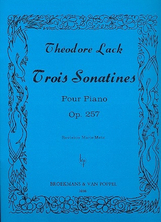 3 Sonatines op.257  pour piano