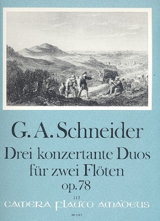 3 konzertante Duos op.78 fr 2 Flten