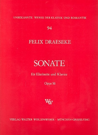 Sonate op.38 fr Klarinette und Klavier