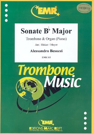 Sonate B-Dur fr Posaune und Orgel (Klavier)