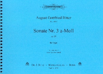 Sonate a-Moll Nr.3 op.23 fr Orgel