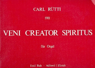 Veni creator spiritus für Orgel