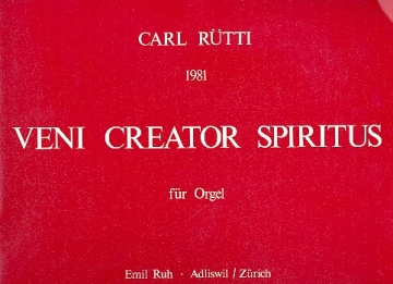 Veni creator spiritus fr Orgel