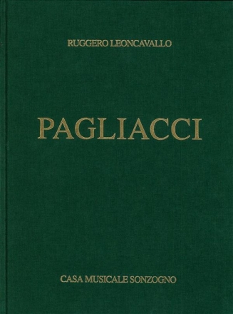 Pagliacci Klavierauszug (it)