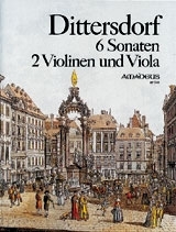 6 Sonaten op.2 fr 2 Violinen und Viola Stimmen
