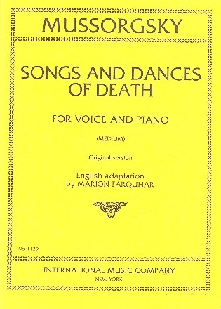 Songs and Dances of Death for voice (medium) and piano