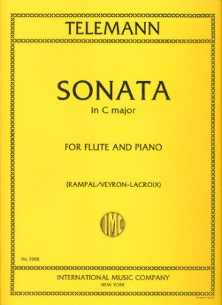 Sonata C major for flute and piano