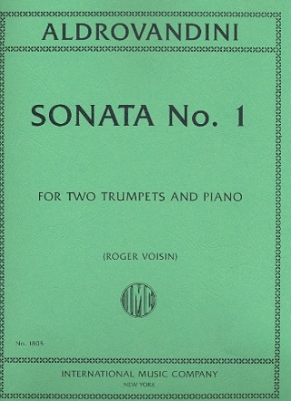 Sonata no.1 for 2 trumpets and piano