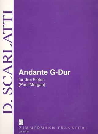 Andante G-Dur fr 3 Flten