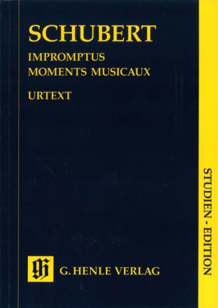Impromptus und Moments musicaux für Klavier Studienpartitur