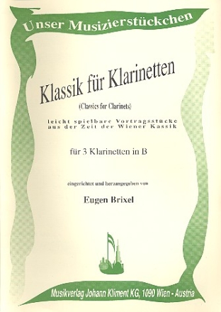 Klassik fr Klarinetten fr 3 Klarinetten