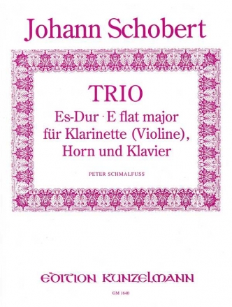Trio Es-Dur fr Klarinette (Violine), Horn und Klavier